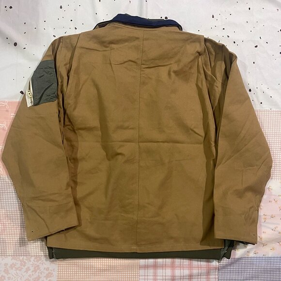 Carhartt x Sacai Deconstructed Jacket Beige - Picture 4 of 13